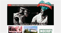 Desktop Screenshot of inderoyfest.no